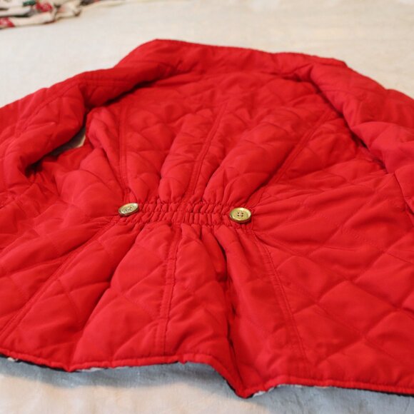 Casual Identity Zebra Print/ Red Reversable Vest Women's Size Large Casual Cozy - Picture 9 of 13